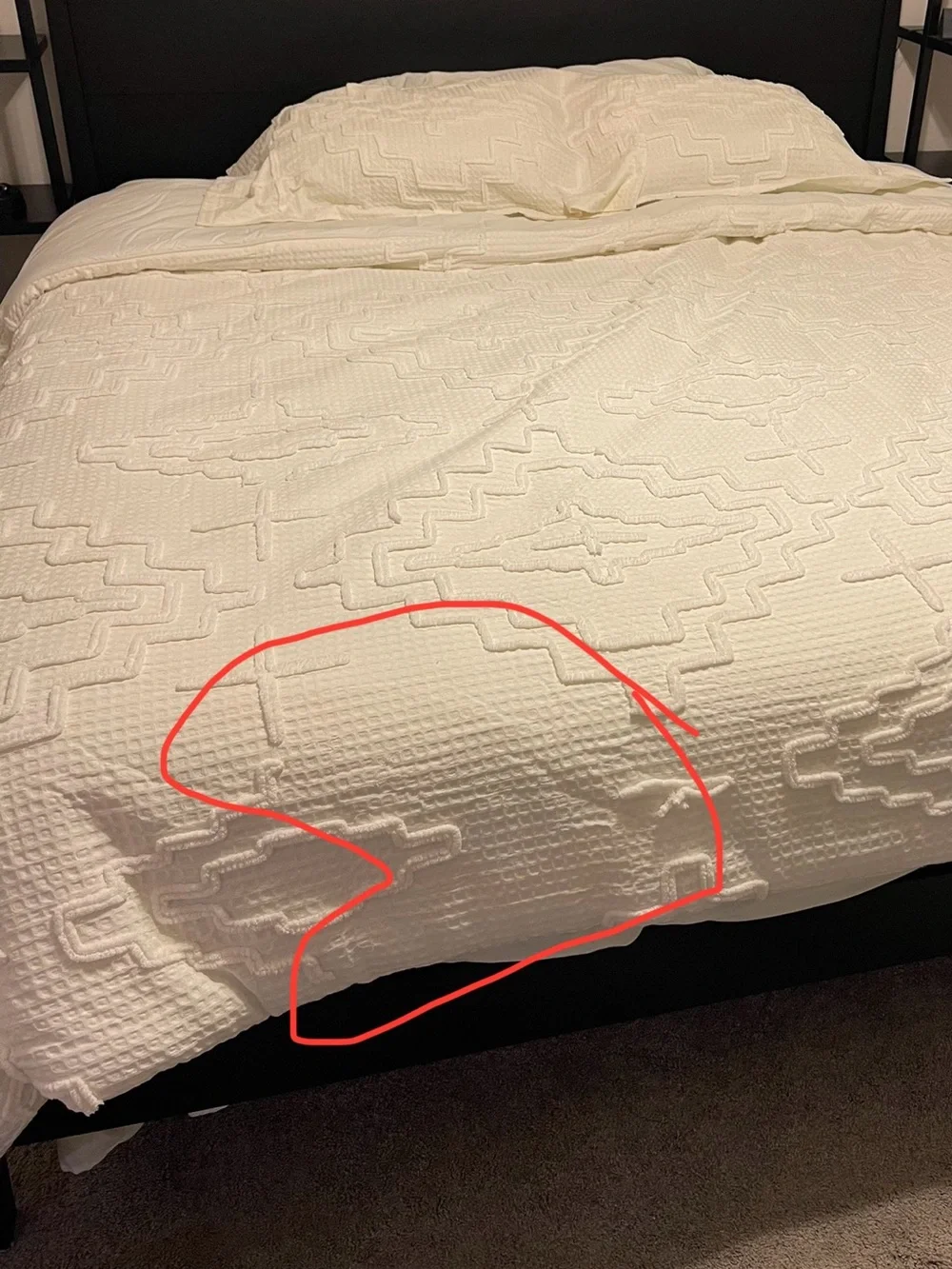 Pendleton Kiva Steps King Comforter and Shams Set Textured Cotton Waffle Weave